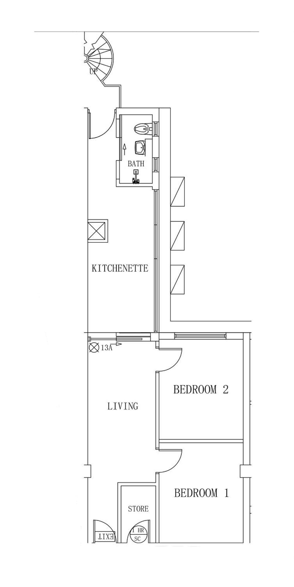 Bugis Hovoh Boutique Service Apt Сингапур Екстериор снимка
